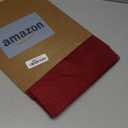 Aiyufeng Short Sheer Black Curtains for Living Room 45 inch Length 2 Panels Set, Semitransparent Balance Privacy & Light Vertical Farmhouse Sheer Drapes for Bedroom, W40 x L45 (Burgundy)