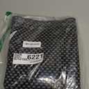 2x3 ft Indoor Door Mat Entryway Rug Non Slip Boho Woven Washable Small Area Rugs Runner, Front Entry Rug Entrance Doormat for Hall Porch Bathroom Kitchen Bedroom, Easy Clean, Black 24"x36"