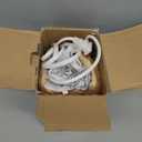 BOB AND BRAD Far Infrared Heating Pad, FSA-HSA Eligible Weighted Electric Heat Pad for Back, Period Cramps & Muscle Pain, 6 Heat Levels, Adjustable Belt, Auto-Off & Moist Heat Therapy, Large 12x24 (Brown)