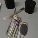 BS-MALL Makeup Brush Set 18 Pcs Premium Synthetic Foundation Powder Concealers Eye shadows Blush Makeup Brushes with black case