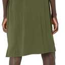 Amazon Essentials Women's Jersey Oversized-Fit Short-Sleeve Pocket T-Shirt Dress