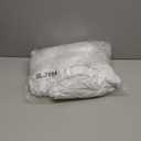 Obstal 8ft Stretch Spandex Table Cover - 4 Pack Universal Rectangular Fitted Tablecloth Protector for Wedding, Banquet and Party, White