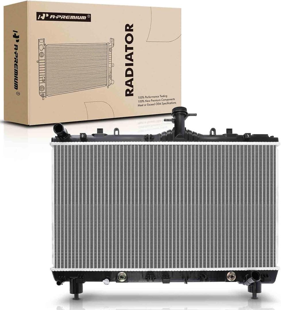 A-Premium Engine Coolant Radiator Assembly with Transmission Oil Cooler
