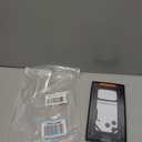 Metal Bumper Case for iPhone 17 Pro, Aluminum Alloy Frame Hollow Back Design Compatible with Magsafe, Minimalist Slim Shockproof Cool Cover Hard Shell, Raised Edge Protection, Black