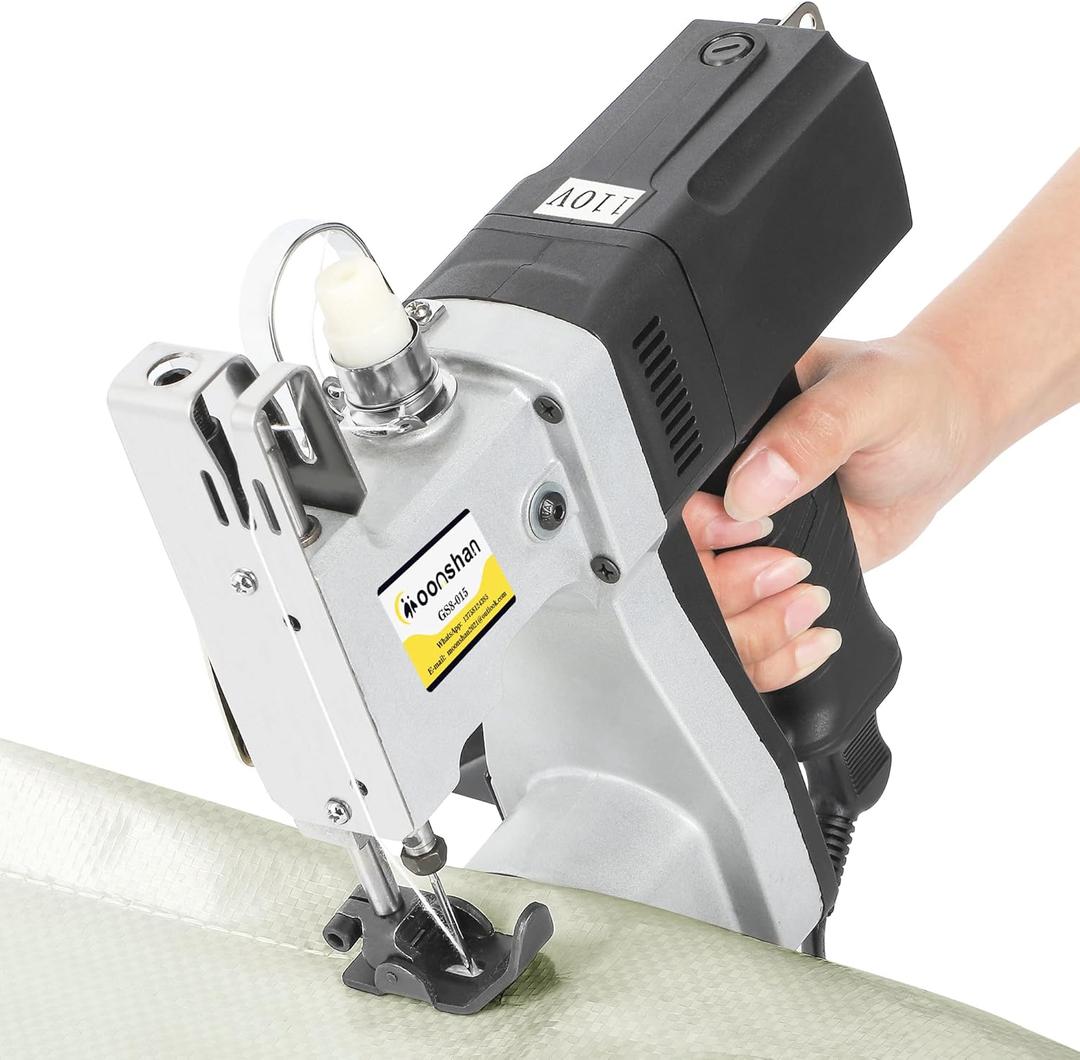 Bag Sewing Machine 2s/bag Bag Closing Machine Portable Bag Closer 6.4Lbs Automatic Woven Bag Sewer Packing Machine for Packing Bags Non-woven Fabrics Leather Bag Sewing Machine 2s/bag Bag Closing Machine Portable Bag Closer 6.4Lbs Automatic Woven Bag Sewer Packing Machine for Packing Bags Non-woven Fabrics Leather