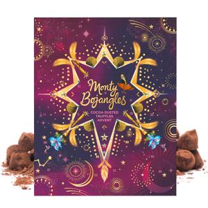 Monty Bojangles Enchanting Winter Nights Advent Calendar Chocolate Truffles (8.3oz), Gifts For Chocolate Lovers With Delicious Truffles, Luxury Christmas Advent Calendar