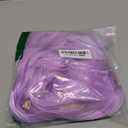 Short Bob Wigs with Bangs for Women Loose Wavy Wig Curly Wavy Shoulder Length Bob Synthetic Cosplay Wig for Girl Colorful Costume Wigs (Purple)