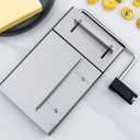 Hand-Made Soap Cutter - Stainless Steel Soap Cutters with Scale for Soap Making Loaf Slicer - DIY Craft Soap, Candle or Kitchen Butter Cheese