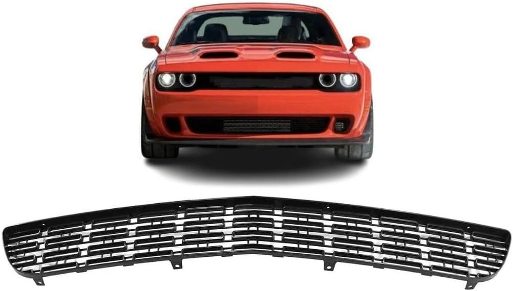 Front Lower Grille compatible with 2015-2023 Dodge Challenger