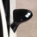 Car Side Mirror Decoration Cover Compatible with Subaru BRZ & Toyota 86 2022,This Rear View Mirrors Cover Cap Cover trim is made of ABS. (Glossy Black)