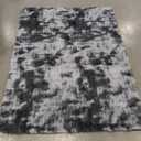 Machine Washable Area Rug, Fluffy Modern Area Rugs for Bedroom, Living Room, Gray are Rug, Floor Accent Rugs for Bedroom Living Room Dark Gray 11