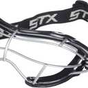 STX Lacrosse 4Sight+ S Goggles (Adult, Black)