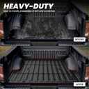 LASFIT 5.5ft Bed Mat for Ford F-150 2015-2023| F150 Lightning 2022 2023 67.1" Trcuk Bed Box Liner TPE All Weather Protector Durable & Easy Clean-Not Fit for Drop in Bedlienr
