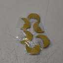 50ft Glitter Moon & Stars Garlands, 6 Pack Gold Double-Side Crescent and Twinkle Stars Paper Hanging Decorations for Birthday Party Baby Shower Engagement Wedding for Nursery Kids Room Home Bedroom