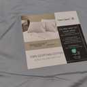 Comfort Spaces 100% Cotton Sheet Set Breathable, Lightweight, Soft with 12" Elastic Pocket Fits up to 14" Mattress, All Season Cozy Bedding, Matching Pillow Case, Twin Blue 3 Piece