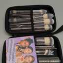 Professional Makeup Brushes BS-MALL With Travel Case - Kabuki Brush Eyeshadow Brush, Concealer Brush, Blush Brush Bronzer & Foundation Brush 20 Pcs, Labeled Daily Use & Versatile Occasions Gift Box