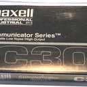Maxell C30 - Communicator Series - Blank Audio Cassette Tape - 3 Pack