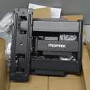 monTEK Full Motion TV Wall Mount for 2365 Inch Flat & Curved TVs and Monitors, Swivel & Tilt Articulating Bracket, Max VESA 400x400mm, Holds up to 77 lbs, Perfect Center Design