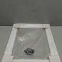 Ornate Canvas Frame for 12x16 Oil Paintings Art Prints, Antique White Frame for Landscape Portrait, Open Back Wood Frame for Home Office Gallery Wall Decor (No Plexiglass & Backing Board)