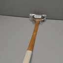 NURENDER Bamboo Back Scratcher, Oversized Body Scratcher with 22” Curved Long Handle and 2 in 1 Wide Scratching/ Massaging Head, for Itch Relief, Body Brush backscratchers for Adults Men Women