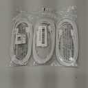 RCTech USB C to Lightning Cable 3Pack 6FT [MFi Certified] iPhone Fast Charger Cable USB-C Power Delivery Charging Cord for iPhone 14/13/12/11/XS/XR/X/8/iPad, White