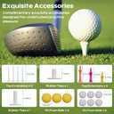 RIKADE Golf Mat - 5x4ft & 6x4ft 26mm-31mm Golf Hitting Mat for Simulators, Backyard, Garage, Indoor & Outdoor Use, Features Dual-Turf Mats with Ball Tray for Chipping and Swing Training