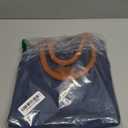 Joymee Lunch Bag Women Insulated Lunch Box Reusable Leakproof Large Spacious Tote for Women Men Adult with Bottle Holder and Side Pockets for Work Picnic Travel - Navy Blue