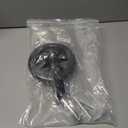 Wheelchair Accessories Caster Assembly with Aluminum Front Fork, Installing 6 Inch Solid Caster. Fit for Front Wheel Installation of Most Manual Wheelchairs and Children's Wheelchairs (Black 1 Ea)