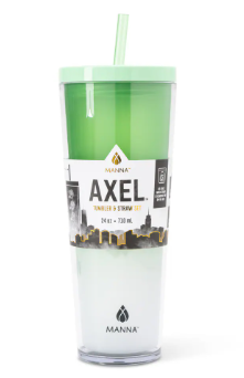 MANNA Axel Tumbler Plastic 24 oz Green