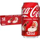 Coca-Cola Fridge Pack Soda Soft Drink, 12 fl oz Cans, 12 Pack - Classic Cola Soda Cans