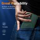 WRJ Case Designed for iPhone 12/12 Pro, Translucent Magnetic Phone Case for Women Men [Compatible with Magsafe] Slim Anti-Fingerprints Shockproof Protective Cover with Screen Protector-Green