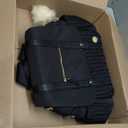 Diaper Bag BackPack Large Capacity Travel Mommy Bag Waterproof and Stylish with Changing Pad Baby Bag for Women and Girls (Black)