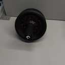 VINSGUIR Ab Roller Wheel, Abs & Core Workout Equipment for Home Gym with Knee Pad Accessories, Abdominal Wheel for Full-body Strength Training (Red And Black)