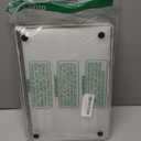 Seorsok Compatible with MacBook Air 13 Inch Case2022 2021 2020 2019 2018 Release A1932 A2179 M1 A2337,Elegant Leather Plastic Hard Shell Case Transparent Keyboard Cover,Beige PVC Grid No Logo Cutout