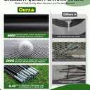 Golf Net: 10x7ft Golf Hitting Practice Net for Indoor & Outdoor Use with Heavy-Duty Base Dual-Turf Mat, Chipping Swing Training Mult-Target Nets for Backyard Driving, Gifts for Men Dad Husband Golfers