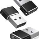 Basesailor USB to USB C Adapter 3 Pack,Type C Female to USB A Male Cable Converter for iPhone 16 15 Pro,MacBook,iMac,PC,Laptop,Computer,Samsung Galaxy S24 24 AI Plus Ultra S23 S22,Google Pixel 8,OTG