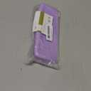 Mr. Pen- Silicone Pencil Case Pouch, Pastel Lavender, Aesthetic Triangular Design, Multipurpose, Aesthetic Pencil Case Small, Silicone Makeup Bag