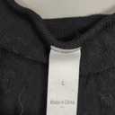 SUUKSESS Women Sweetheart V Neck Long Sleeve Tops Lace Trim Ribbed Modal Fall Going Out Shirts (Large, Black)