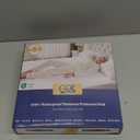 GRT Twin Mattress Protector Waterproof, 100% Waterproof Quilted Fitted Mattress Pad, Noiseless Hollow Cotton Mattress Cover, fits up to 18" Deep, Dust Proof White