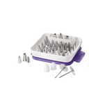 Wilton, 25- Piece Cake Supply Master Decorating Tip Set & Adjustable Cake Leveler for Leveling and Torting