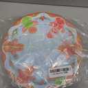 50 Pcs Gingerbread Christmas Paper Plates 9" Blue Gingerbread Dessert Plates Disposable Heavy Duty Xmas Cookie Party Supplies for Merry Christmas Holiday Dinner Party Decorations