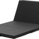 KaRaDaStyle Gymnastics Mat 4-Folding Stretch Mats 71"x31"x2" Exercise Muscle Training Children Play Horizontal Bar Mat Yoga Sports Soundproof Home Use (Black/4-fold)