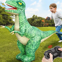 Remote Control Inflatable Dinosaur Toy for Kids,Electric Toy Dinosaur with 360°Rotation,Forward & Backward,Rechargeable Walking Dinosaur Toy for Boys Kids Age 6-8 8-12 Birthday Gifts