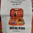 14PCS Pressure Leak Tester Tool Kit, Radiator Pump Pressure Tester for Automotive Cooling System, Water Tank Leakage Detection Tool Set