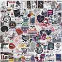 MiStar 102 PCS Dark Romance Book Stickers for Kindle Adult, Holographic Booktok Spicy Reading Bookish Sticker Pack for Kindle Case iPad Laptop Water Bottles Accessories Decals Gifts for Book Lovers