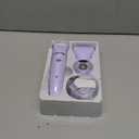 Ufree Bikini Trimmer Electric Razors for Women, Rechargeable Pubic Body Hair Trimmer Electric Shaver for Legs Body Hair, Bikini Shaver IPX7 Waterproof, Gifts for Women, Purple