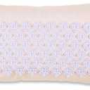 FSA HSA Eligible Kanjo Premium Unscented Acupressure Pillow - 100% Undyed Cotton Linen - Buckwheat Chaff Fill - Relieves Back Pain and Neck Pain