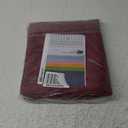 BGment Christmas Red Blackout Curtains 63 Inch Length - Rod Pocket and Back Tab Thermal Insulated Room Darkening Curtains for Living Room/Bedroom, 2 Panels (42 x 63 Inch, Burgundy Red)