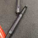 Asvine V200 Titanium Fountain Pen Vacuum Filling, Matte Black Medium Nib Clear Demonstrator Acrylic with Pen Case and Wrench
