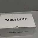 KDG Cordless Table Lamp, Portable LED Desk Lamp, 5000mAh Battery Operated, 3 Color Stepless Dimming Up, for Restaurant/Bedroom/Bars/Outdoor Party/Camping/Coffee Shop Atmosphere Night Light(Black)